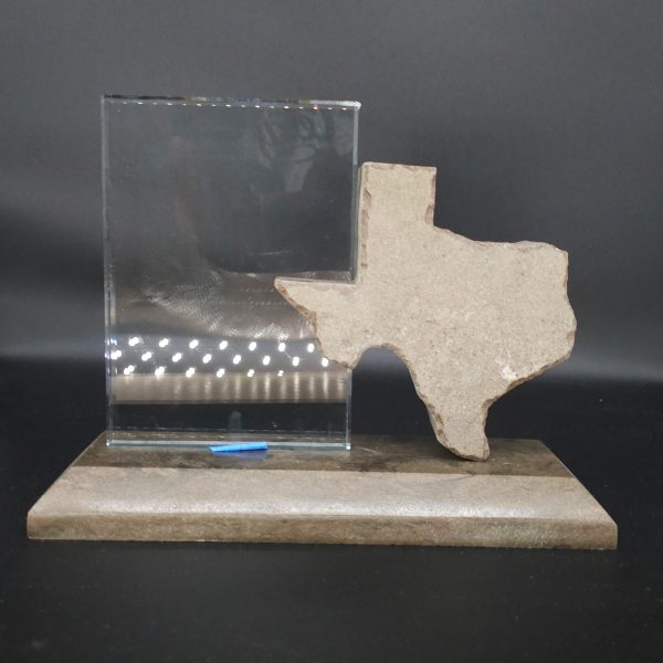 Slotted State of Texas (Blue Charcoal)